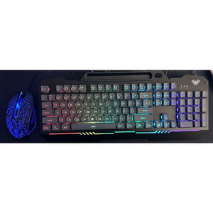 Aula Wind T10Z USB Wired Keyboard & Mouse Backlit